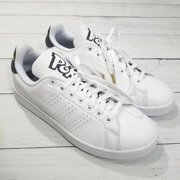 Adidas Advantage Pokemon Pikachu Bolt Mens Size 7.5 Shoes White Gold FW6670 Adidas Advantage X Pokemon Pikachu Bolt White/Gold FW6670  main image 2